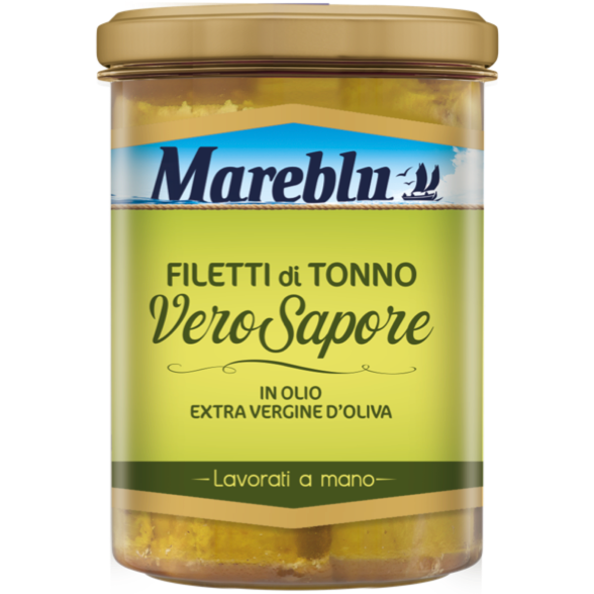 Mareblu - Filetti di tonno VeroSapore all'olio extravergine di oliva 250g