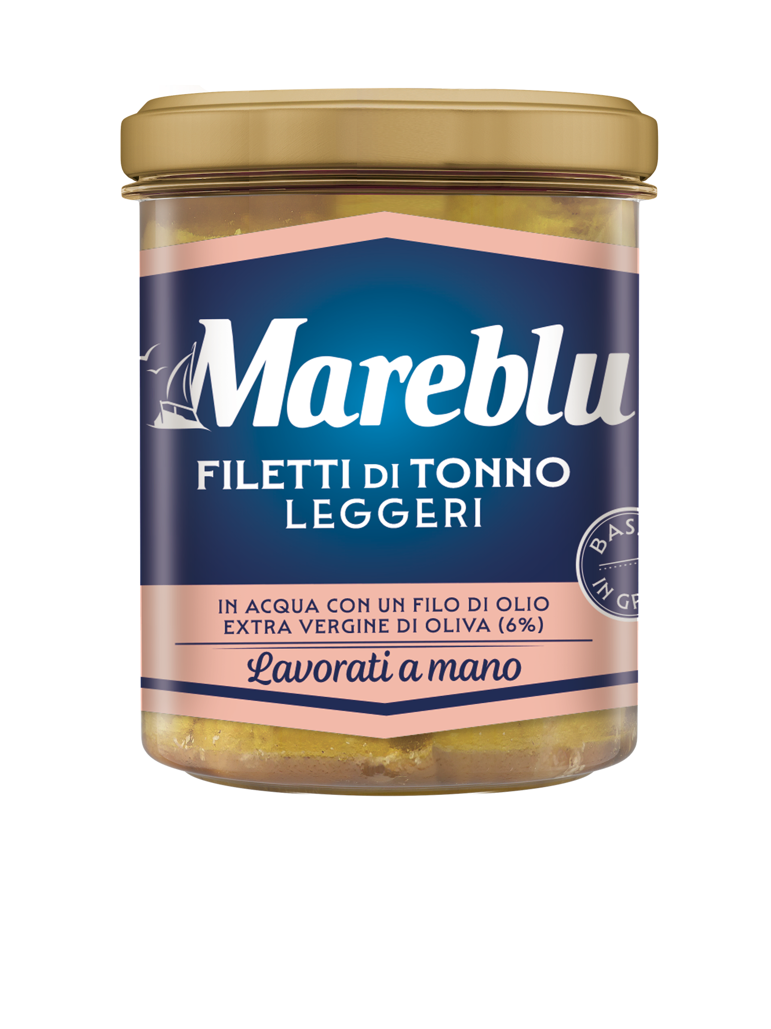 Mareblu - Filetti di tonno Leggeri in acqua con un filo di olio extravergine di oliva