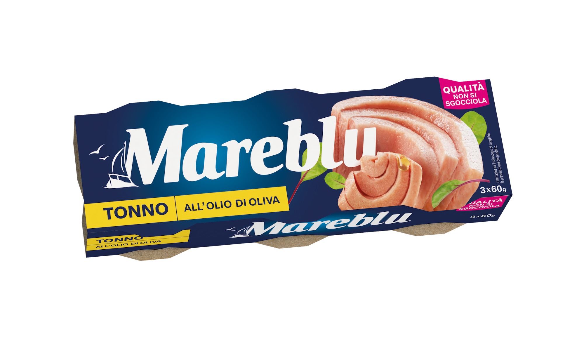 Mareblu - Tonno all'olio di oliva "Non si sgocciola"