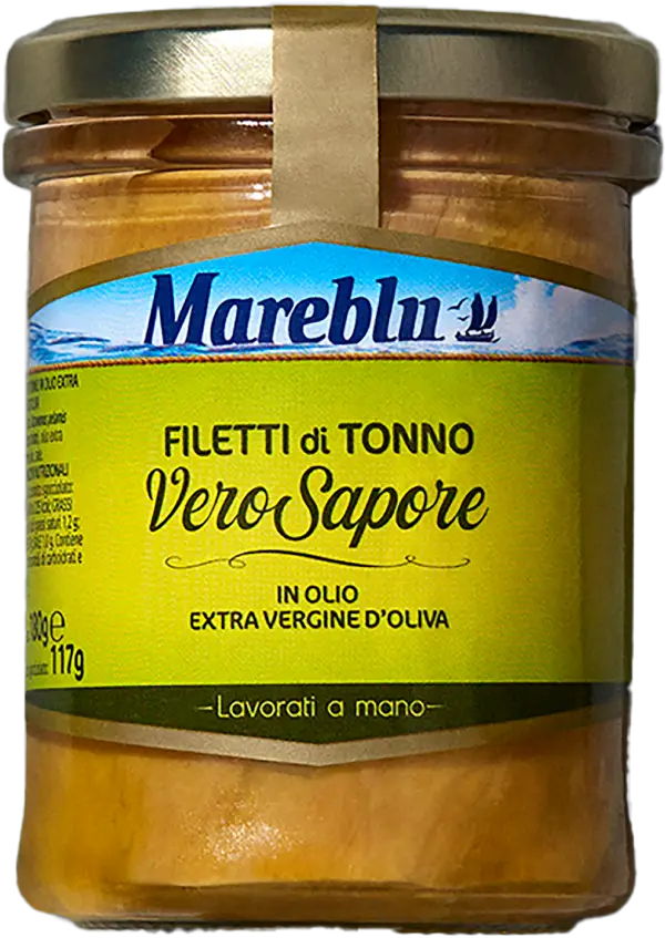 Mareblu - Filetti di tonno VeroSapore all'olio extravergine di oliva 180g