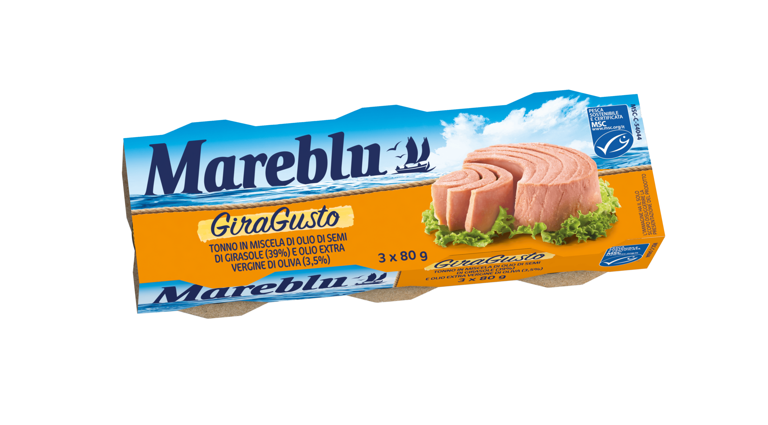 Mareblu - GiraGusto 3x80g