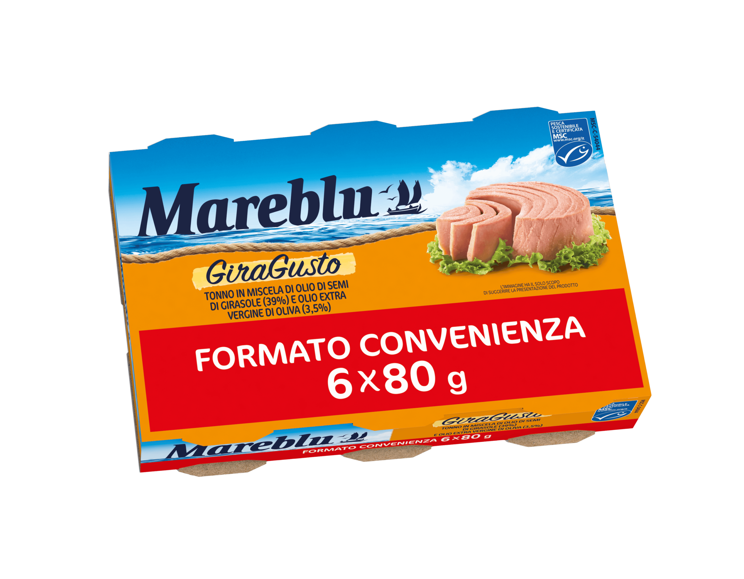 Mareblu - GiraGusto 6x80g