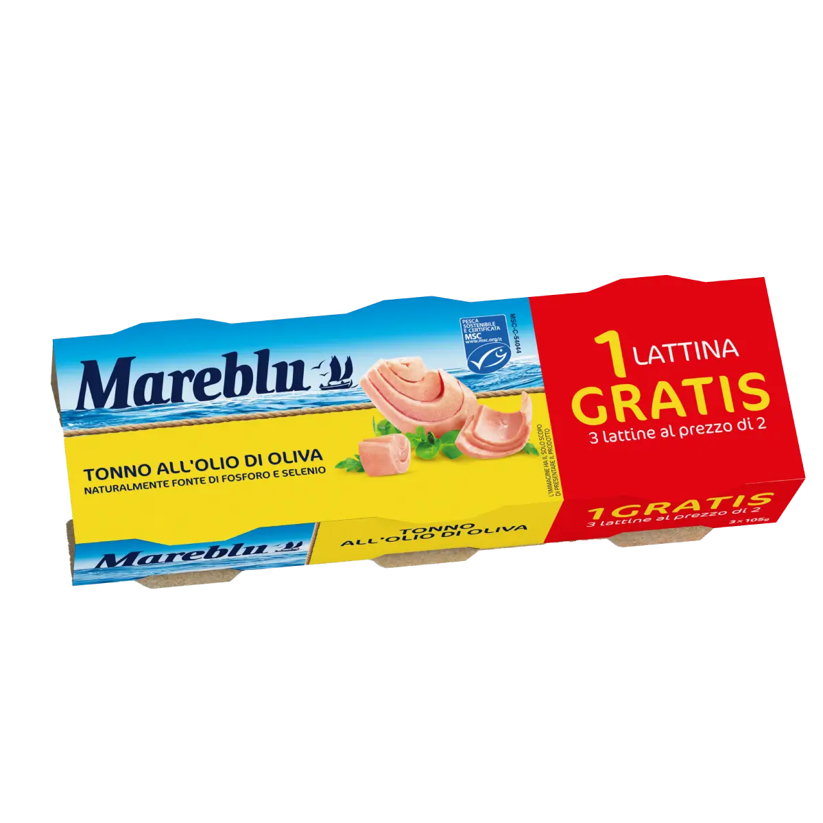 Mareblu - Tonno all'olio di oliva - 105g