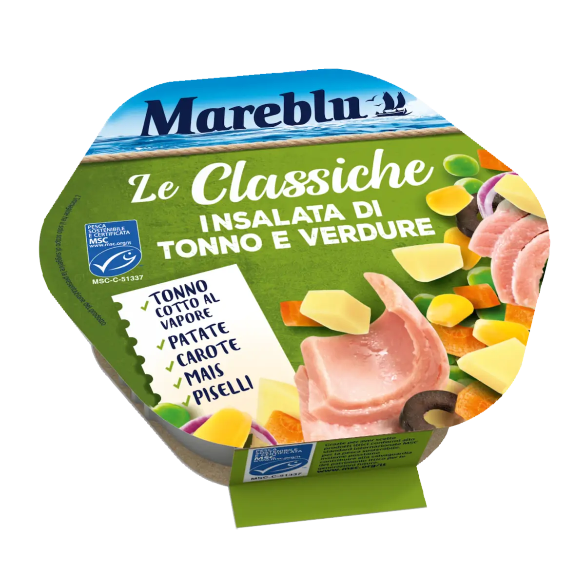 Mareblu - Le Classiche: insalata di tonno e verdure