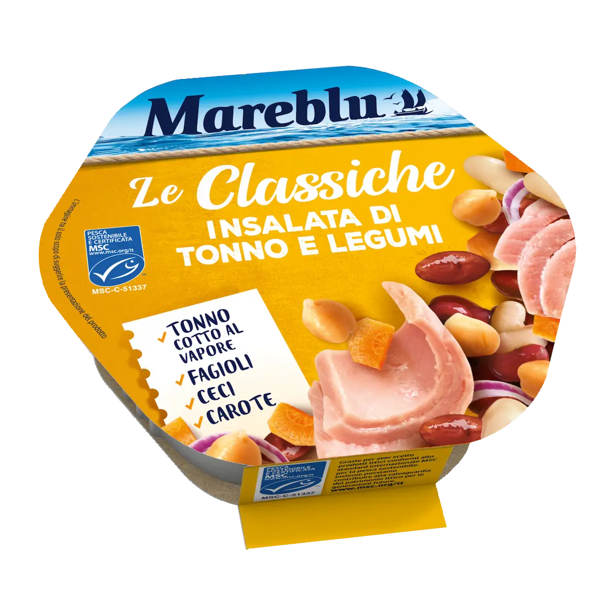 Mareblu - Le Classiche: insalata di tonno e legumi